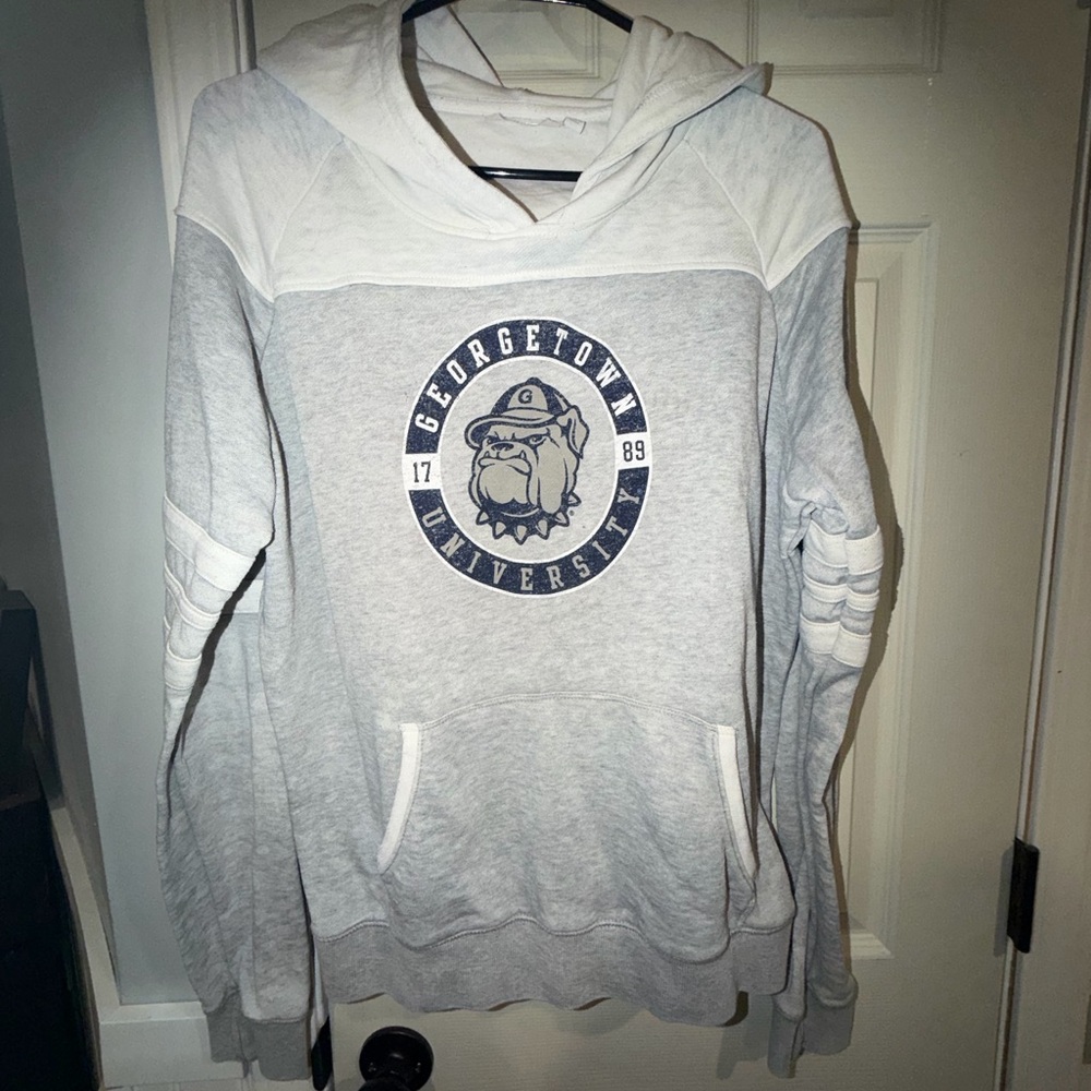 Georgetown University Gray Hoodie